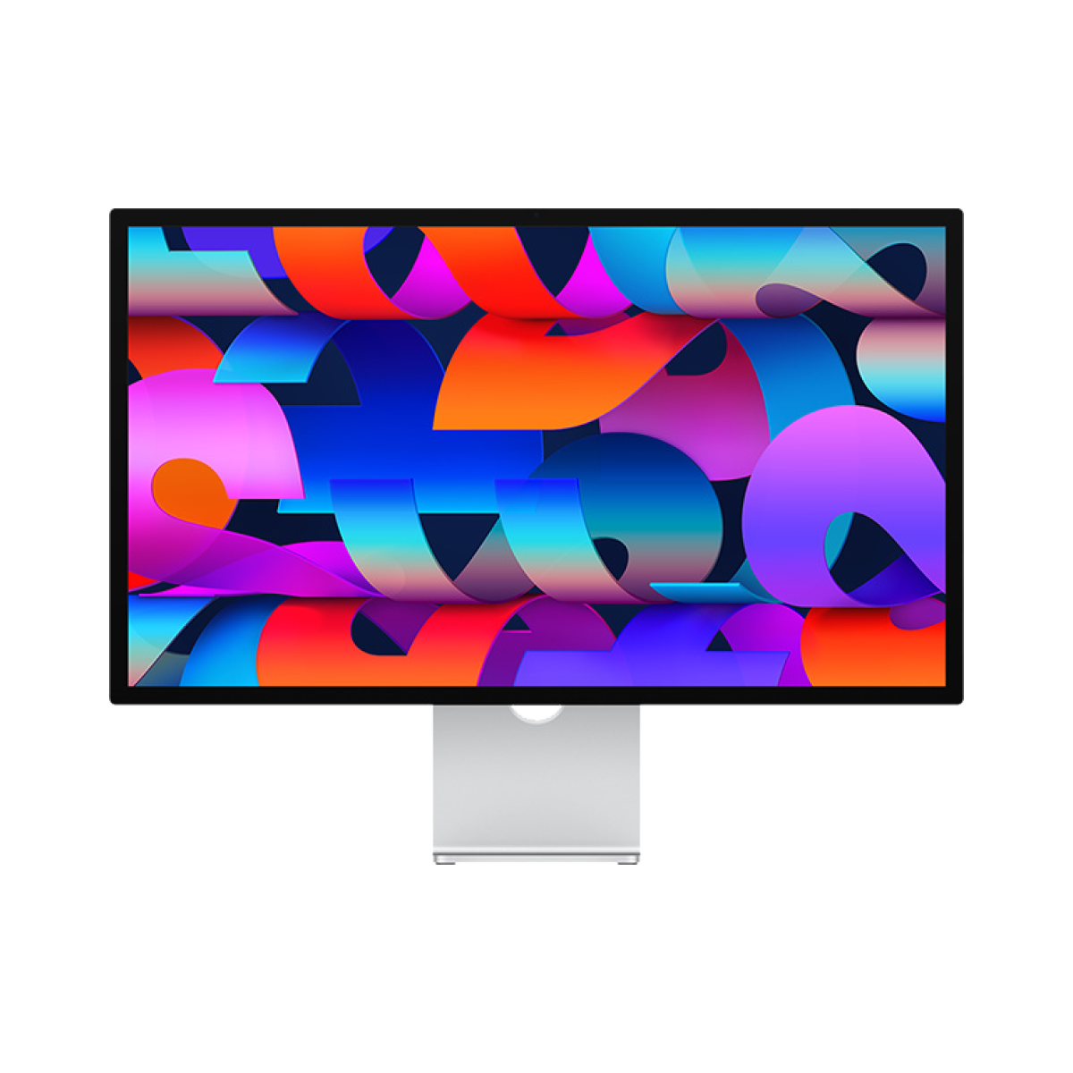 Large silver retina display monitor from Apple